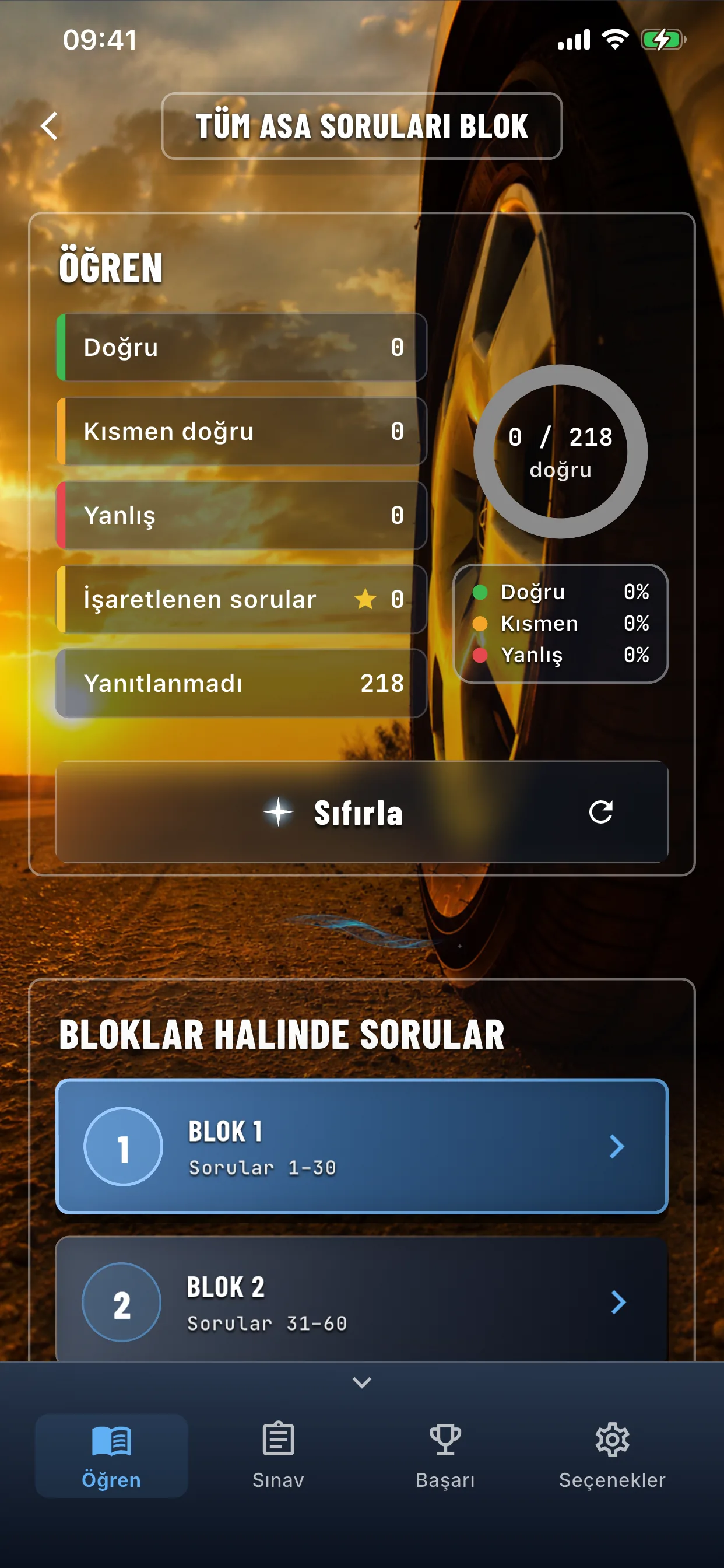 Oto teori uygulaması – bloklar halinde öğrenme