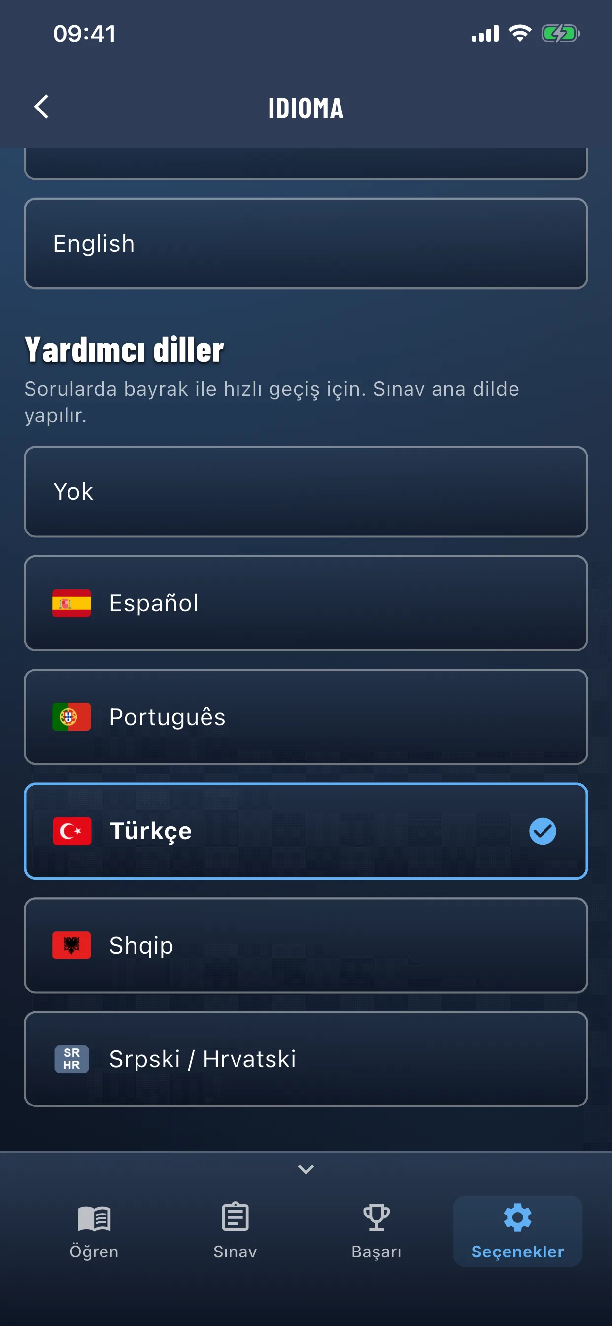 Moped teori uygulaması – uygulamada mevcut diller