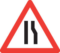 Verengung rechts