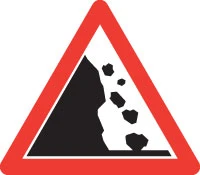 Caduta massi (da sinistra)