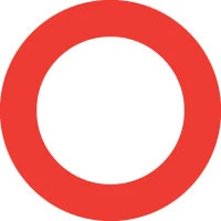 Allgemeines Fahrverbot (beide Richtungen)