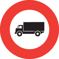 Verbot für Lastwagen