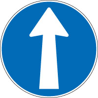 Geradeausfahren