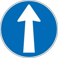 Geradeausfahren