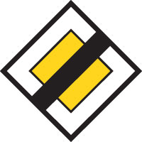 Signal 304 Ende der Hauptstrasse