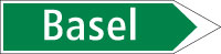 Wegweiser (Autobahn) – Hinweissignal Schweiz Signal 4.31
